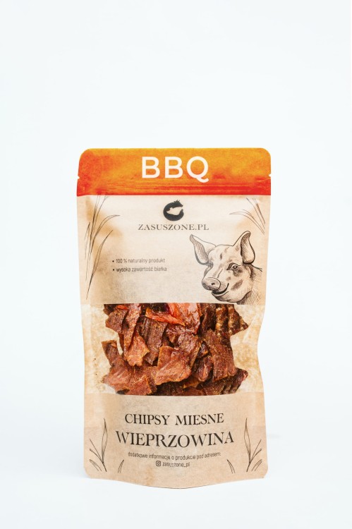 Suszone Mięso Wieprzowina BBQ 40g "Jerky Wieprzowe BBQ"