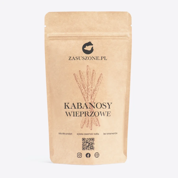 Kabanosy wieprzowo drobiowe 100g od zasuszone. Kabanosy wołowe z ligawy 100g, kabanosy wieprzowe 100g